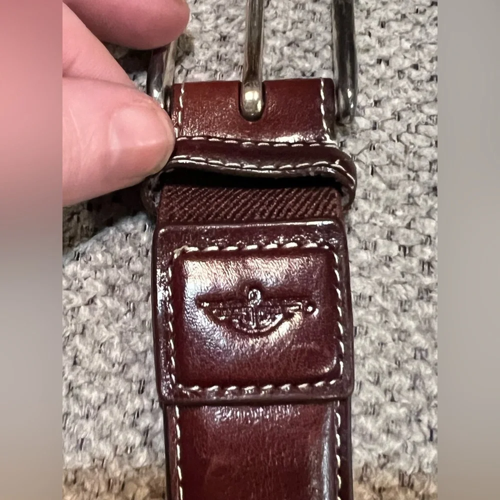 Men’s Dockers Brown‎ Leather Belt 42